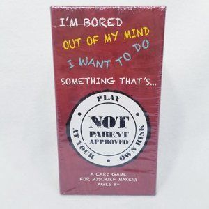 Not Parent Approved Card Game - New/Sealed